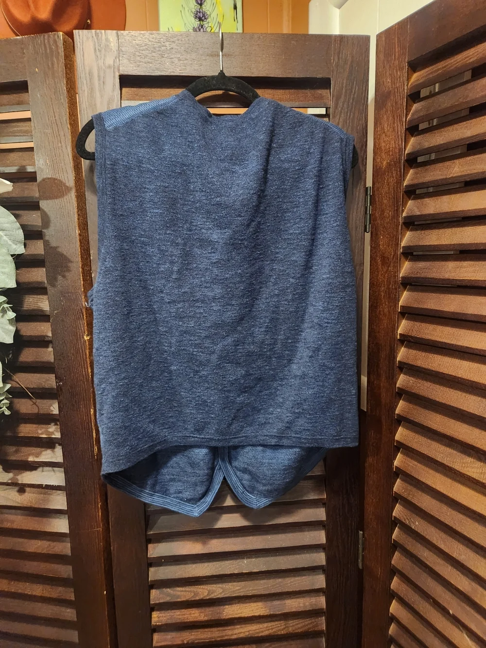 Jos. A. Bank Blue Textured Men's Vest
